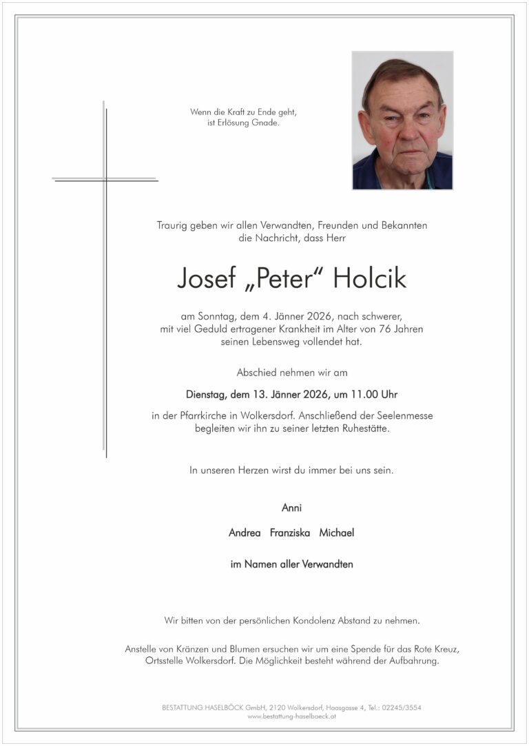 Holcik_Josef_Parte_Wolkersdorf_Bestattung_Haselböck