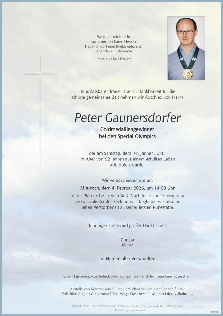 Gaunersdorfer_Peter_Bockfließ_Parte_Bestattung_Haselböck