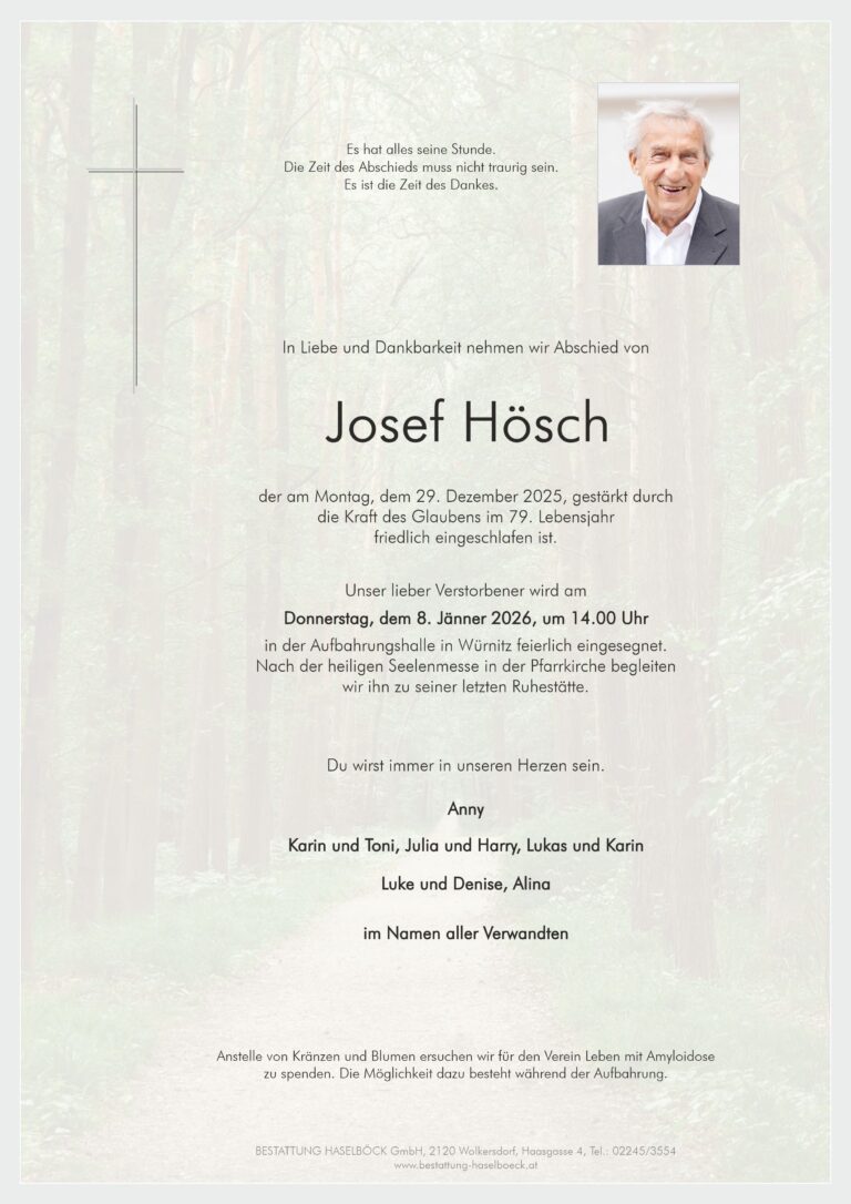 Hösch_Josef_Parte_Würnitz_Bestattung_Haselböck