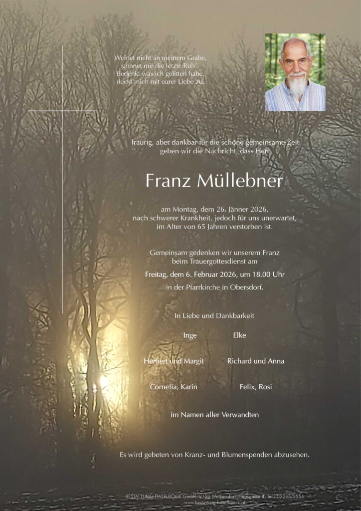 Müllebner_Franz_Schleinbach_Parte_Bestattung_Haselböck