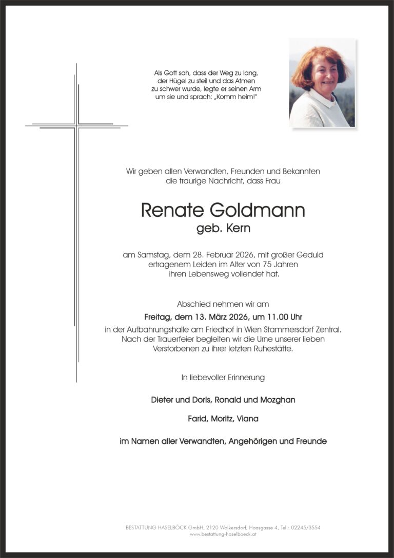 Goldmann_Renate_Stammersdorf_Bestattung_Haselböck