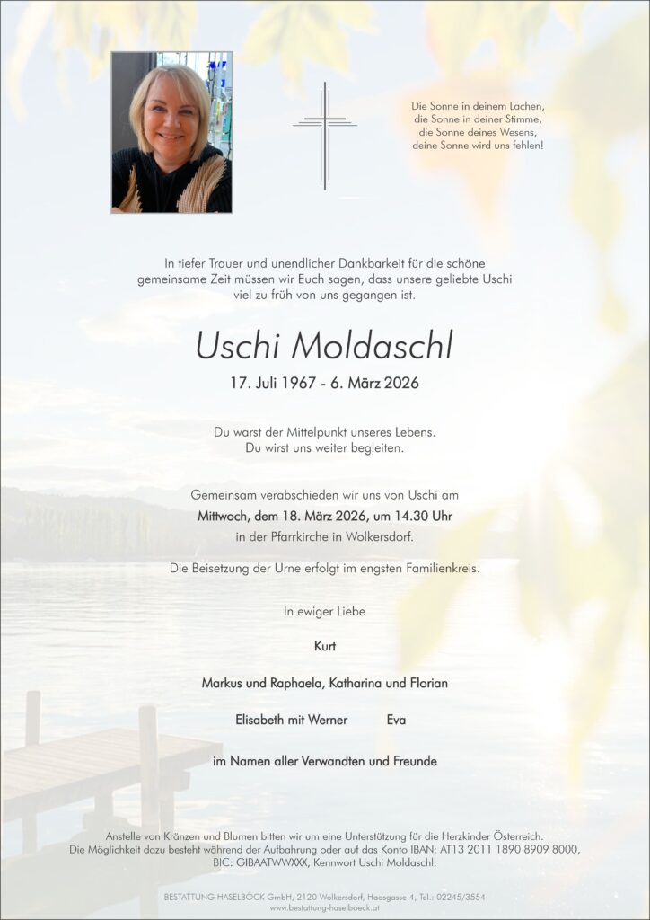 Moldaschl_Uschi_Parte_Wolkersdorf_Bestattung_Haselböck