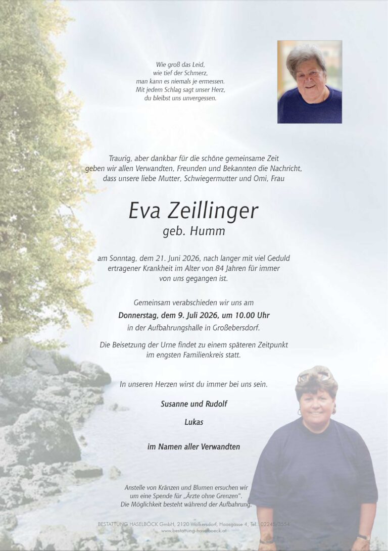 Zeillinger_Eva_Parte_Großebersdorf_Bestattung_Haselböck