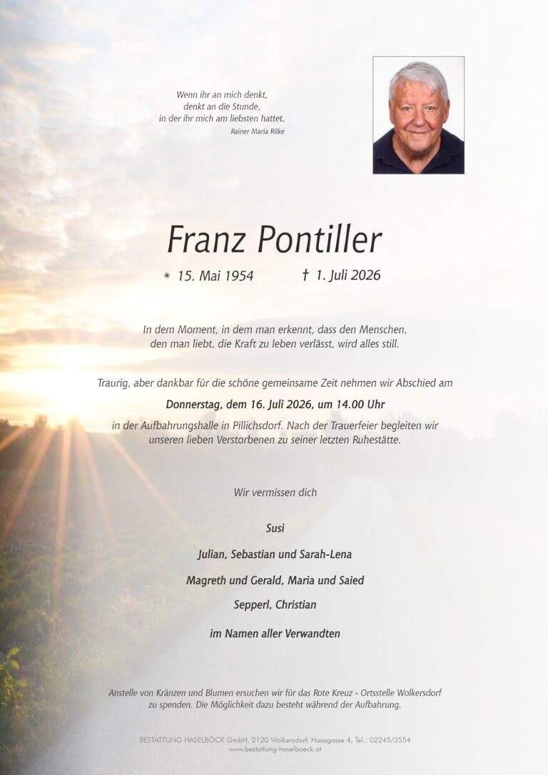 Pontiller_Franz_Parte_Pillichsdorf_Bestattung_Haselböck