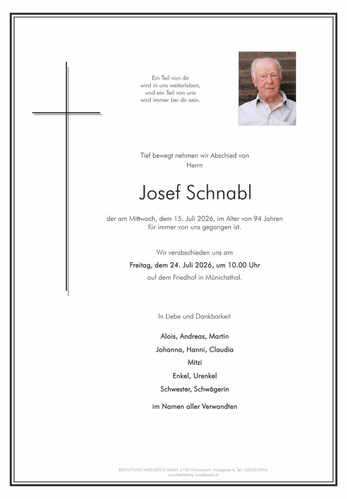 Schnabl_Josef_Parte_Münichsthal_Bestattung_Haselböck