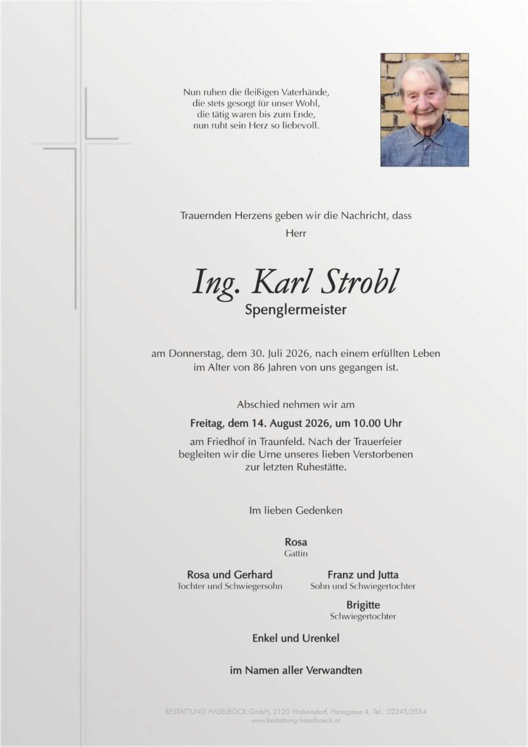 Strobl_Karl_Parte_Traunfeld_Bestattung_Haselböck