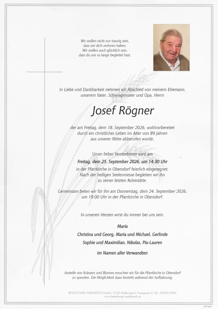 Rögner_Josef_Parte_Obersdorf_Bestattung_Haselböck