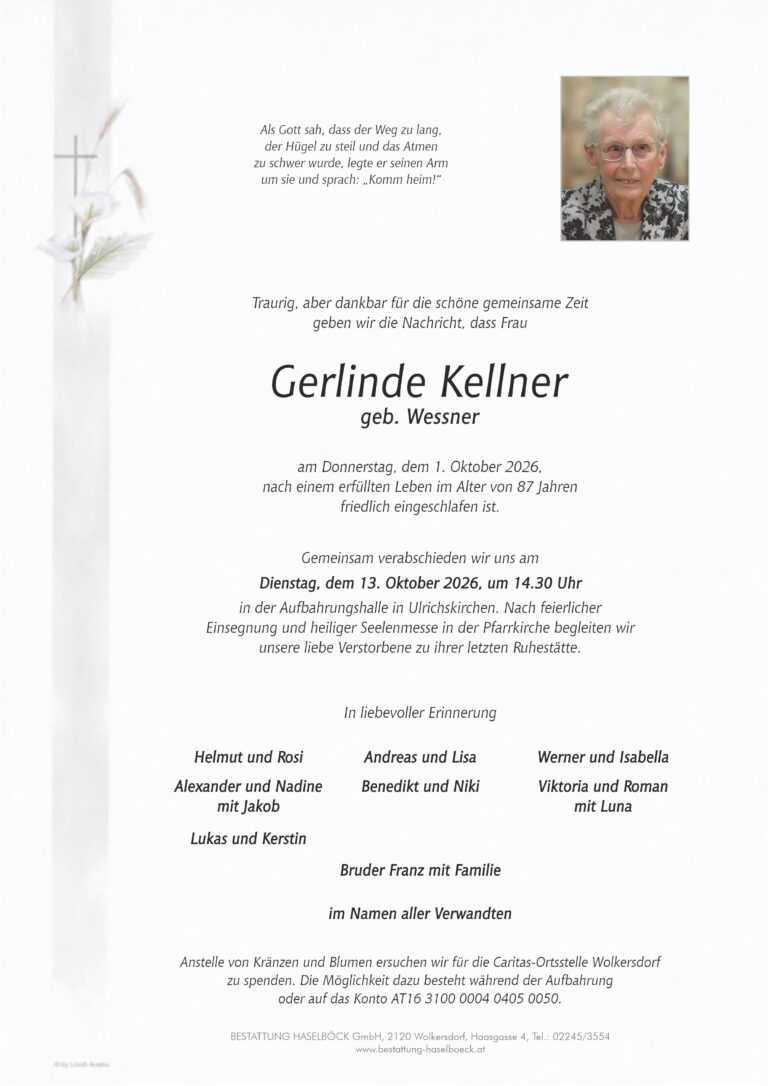 Kellner_Gerlinde_Parte_Ulrichskirchen_Bestattung_Haselböck