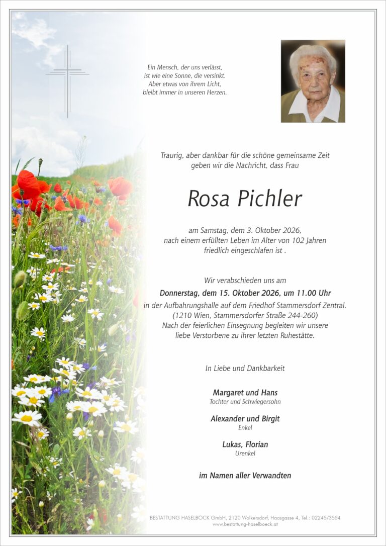 Pichler_Rosa_Parte_Stammersdorf_Bestattung_Haselböck