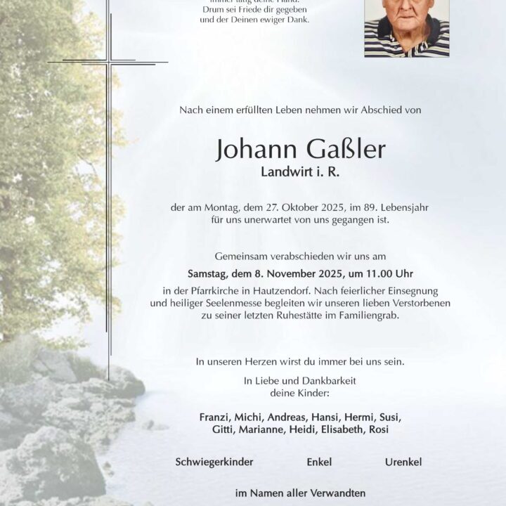 Gaßler_Johann_Hautzendorf_Parte_Bestattung_Haselböck