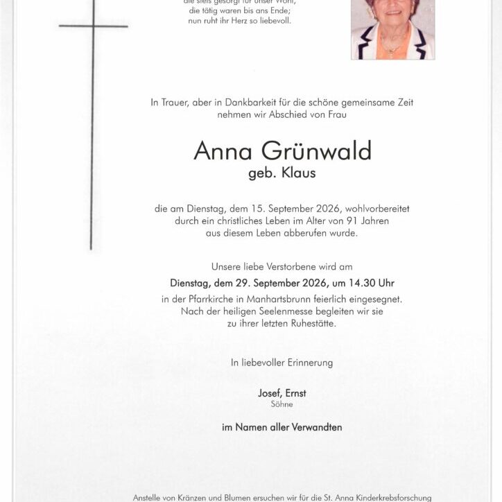Grünwald_Anna_Parte_Manhartsbrunn_Bestattung_Haselböck