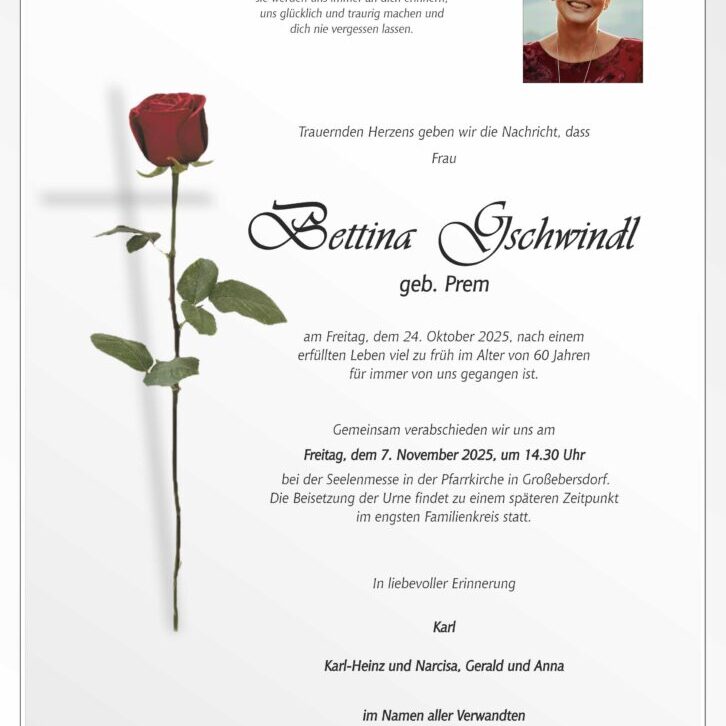 Gschwindl_Bettina_Großebersdorf_Parte_Bestattung_Haselböck_Vorabzug