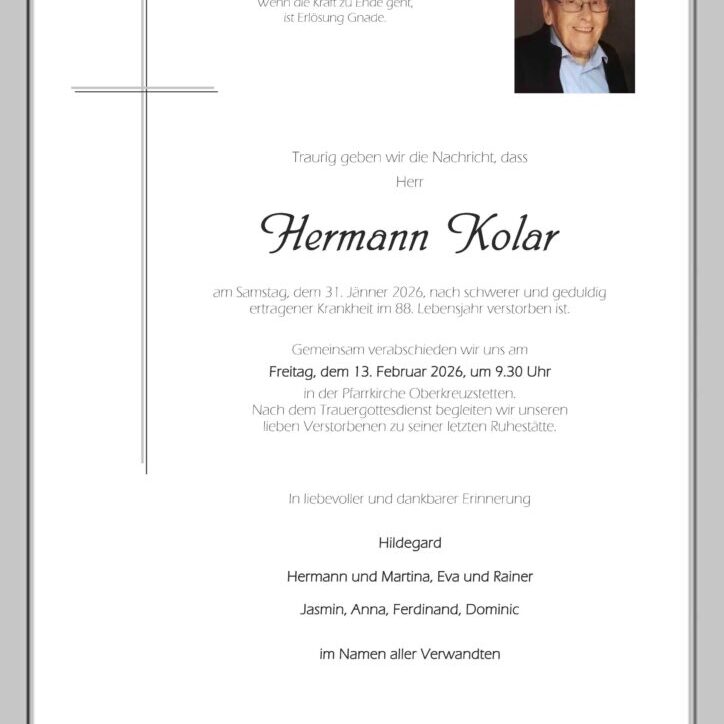 Kolar_Hermann_Parte_Oberkreuzstetten_Bestattung_Haselböck