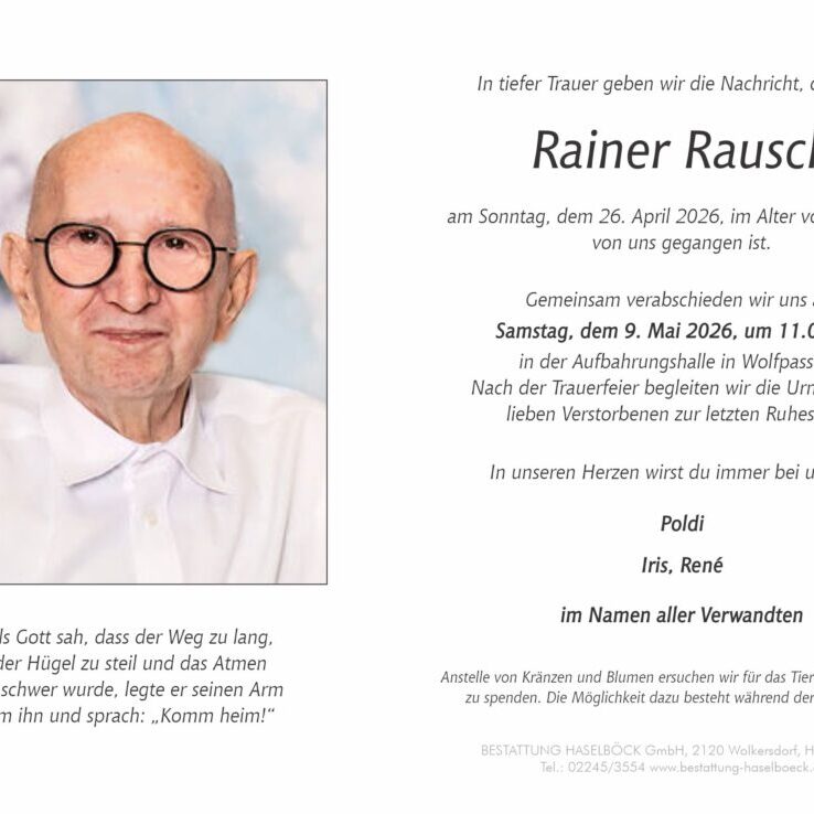 Rausch_Rainer_Parte_Wolfpassing_Bestattung_Haselböck