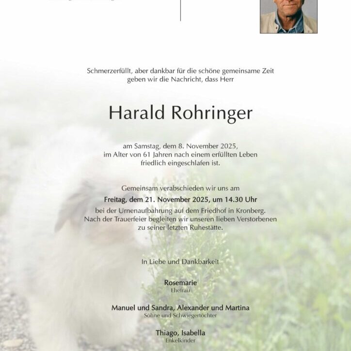 Rohringer_Harald_Kronberg_Parte_Bestattung_Haselböck