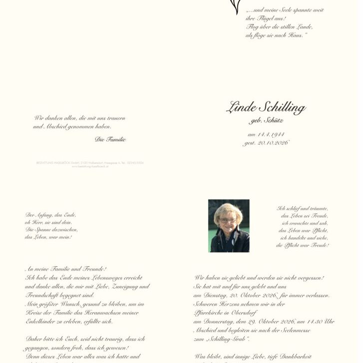 Schilling_Sieglinde_Parte_Obersdorf_Bestattung_Haselböck
