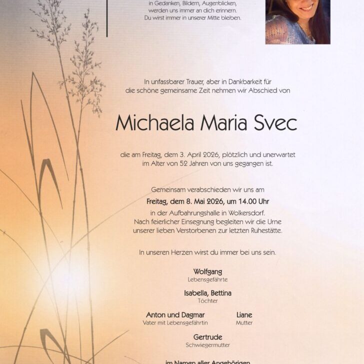 Svec_Maria_Wolkersdorf_Parte_Bestattung_Haselböck